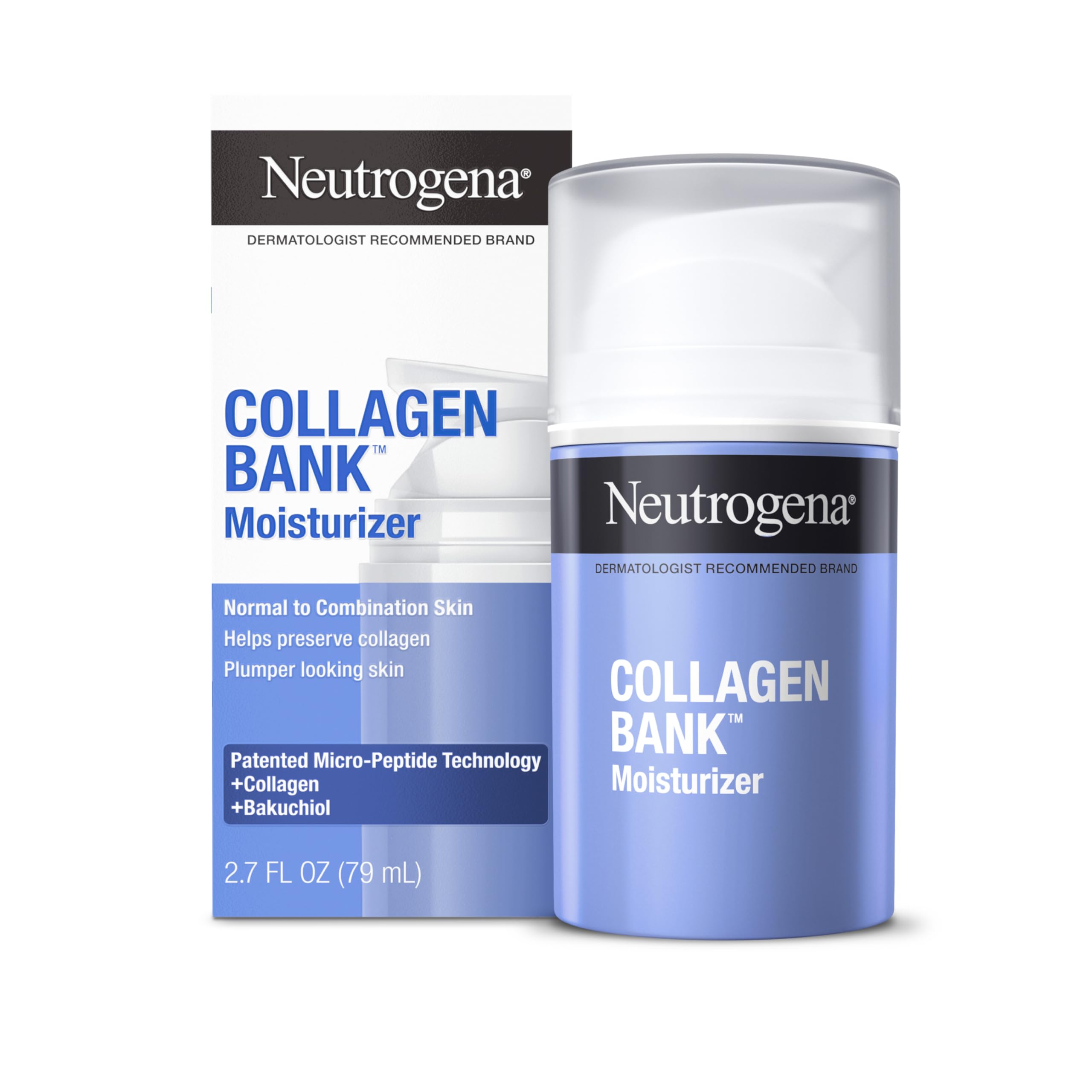Amazon.com: Neutrogena Collagen Bank Face Moisturizer, Larger Size